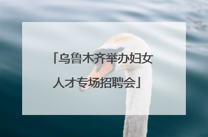 乌鲁木齐举办妇女人才专场招聘会