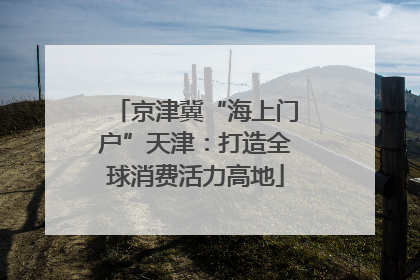 京津冀“海上门户”天津：打造全球消费活力高地