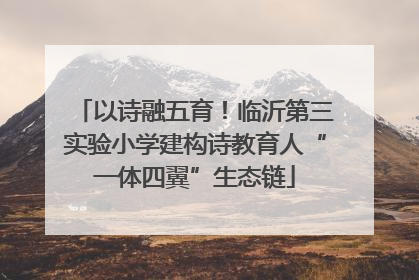 以诗融五育！临沂第三实验小学建构诗教育人“一体四翼”生态链