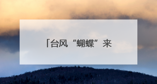 台风“蝴蝶”来袭 五指山消防紧急清障保通畅