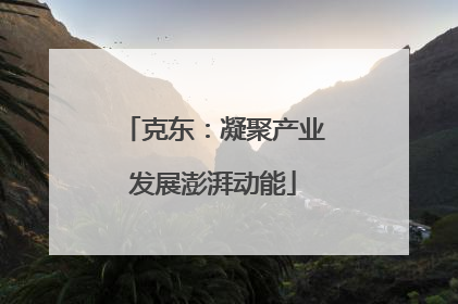 克东：凝聚产业发展澎湃动能