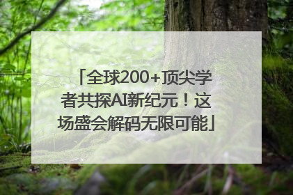 全球200+顶尖学者共探AI新纪元！这场盛会解码无限可能