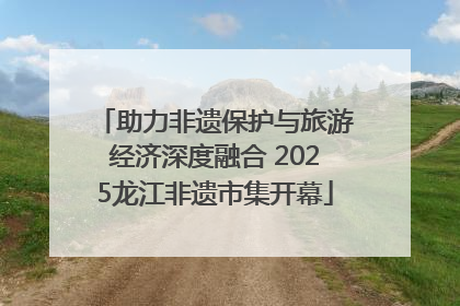助力非遗保护与旅游经济深度融合 2025龙江非遗市集开幕