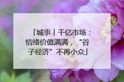 城事︱千亿市场：情绪价值满满，“谷子经济”不再小众