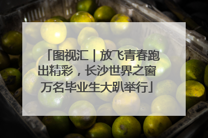 图视汇｜放飞青春跑出精彩，长沙世界之窗万名毕业生大趴举行