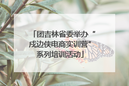 团吉林省委举办“戍边侠电商实训营”系列培训活动