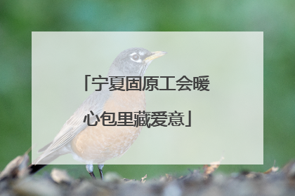 宁夏固原工会暖心包里藏爱意