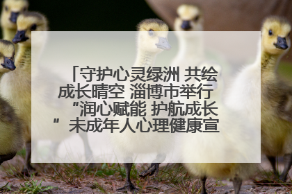 守护心灵绿洲 共绘成长晴空 淄博市举行“润心赋能 护航成长”未成年人心理健康宣传教育主题活动