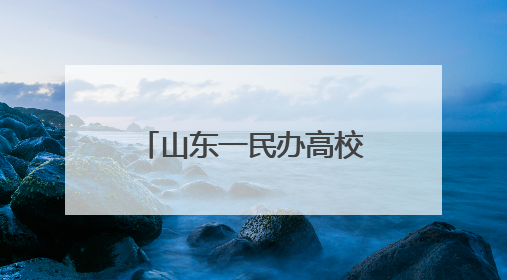 山东一民办高校变更为公办，省政府刚批复→