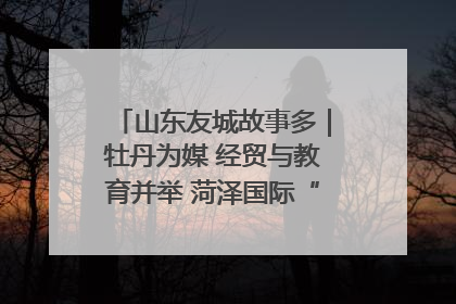 山东友城故事多｜牡丹为媒 经贸与教育并举 菏泽国际“朋友圈”扩容升级