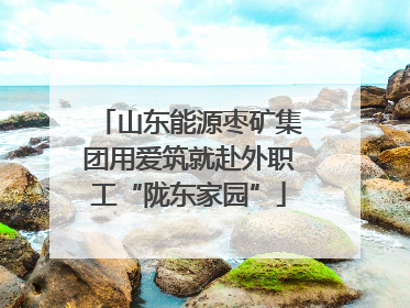 山东能源枣矿集团用爱筑就赴外职工“陇东家园”
