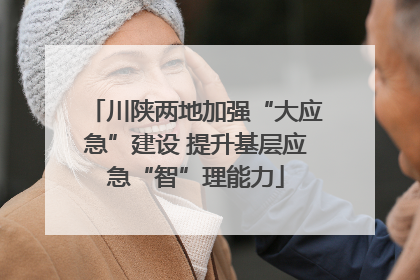 川陕两地加强“大应急”建设 提升基层应急“智”理能力