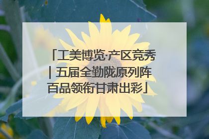 工美博览·产区竞秀｜五届全勤陇原列阵 百品领衔甘肃出彩