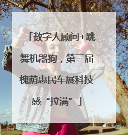 数字人顾问+跳舞机器狗，第三届槐荫惠民车展科技感“拉满”