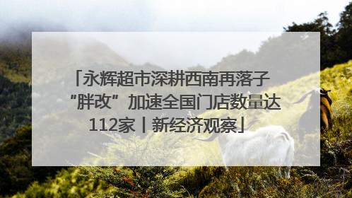 永辉超市深耕西南再落子 “胖改”加速全国门店数量达112家丨新经济观察