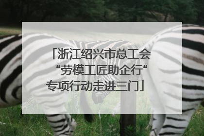 浙江绍兴市总工会“劳模工匠助企行”专项行动走进三门