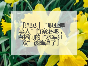 舆见丨“职业弹幕人”首案落地，直播间的“水军狂欢”该降温了