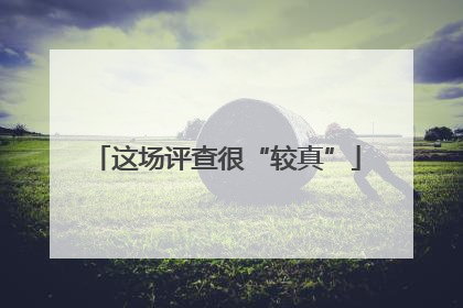 这场评查很“较真”