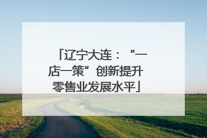 辽宁大连：“一店一策”创新提升零售业发展水平