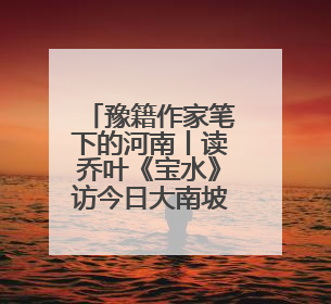 豫籍作家笔下的河南丨读乔叶《宝水》访今日大南坡 太行古村落的诗意重生