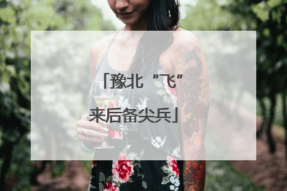 豫北“飞”来后备尖兵