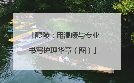 醴陵：用温暖与专业 书写护理华章（图）