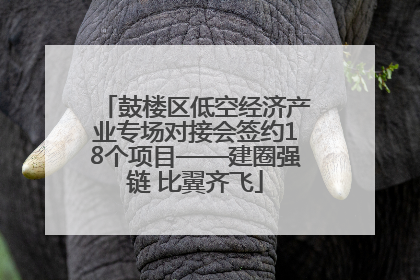 鼓楼区低空经济产业专场对接会签约18个项目——建圈强链 比翼齐飞